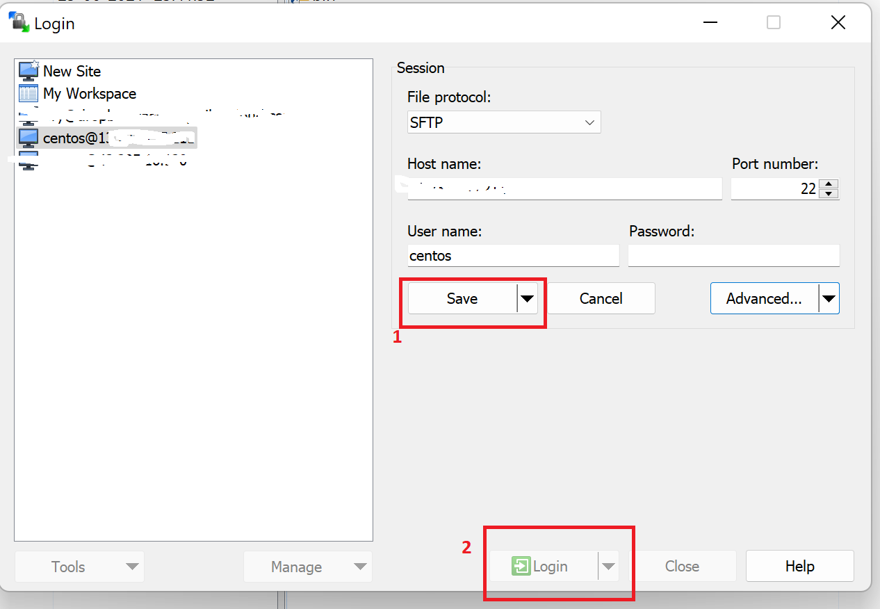 winscp sudo